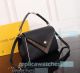 Knock off L---V Double V Grand Black Leather&Canvas Women's Handbag  (3)_th.jpg